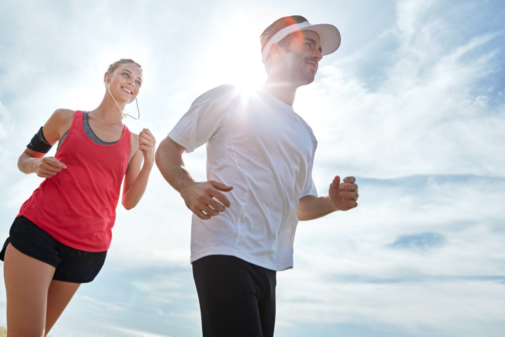 deporte en exterior en primavera